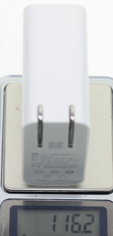 小米USB-C 65W充電器CDQ07ZM開箱測試