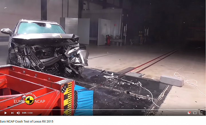 Lexus NX 不安全? 引擎蓋比RAV4軟?(還是看NCAP吧)