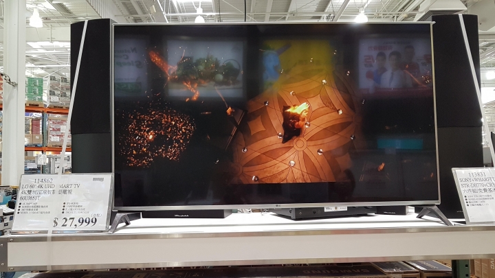 (已購買含開箱謝謝各位)55" or 65" 不知要選哪一台,請幫忙推薦謝謝!
