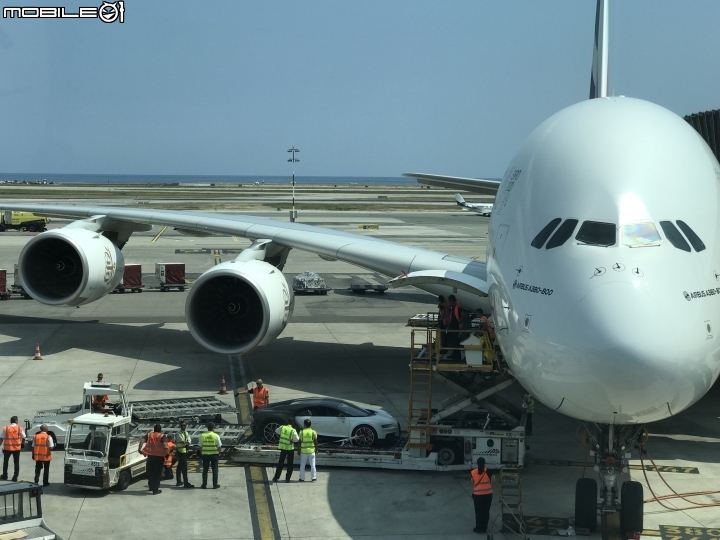 A380空運Bugatti Chiron現場實況 A380空運Bugatti Chiron現場實況