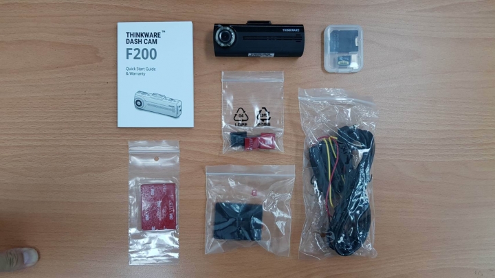 Thinkware F200 簡單開箱