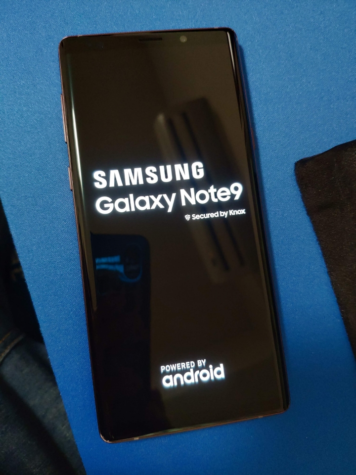 台版Note9霧金銅6G/128G開箱