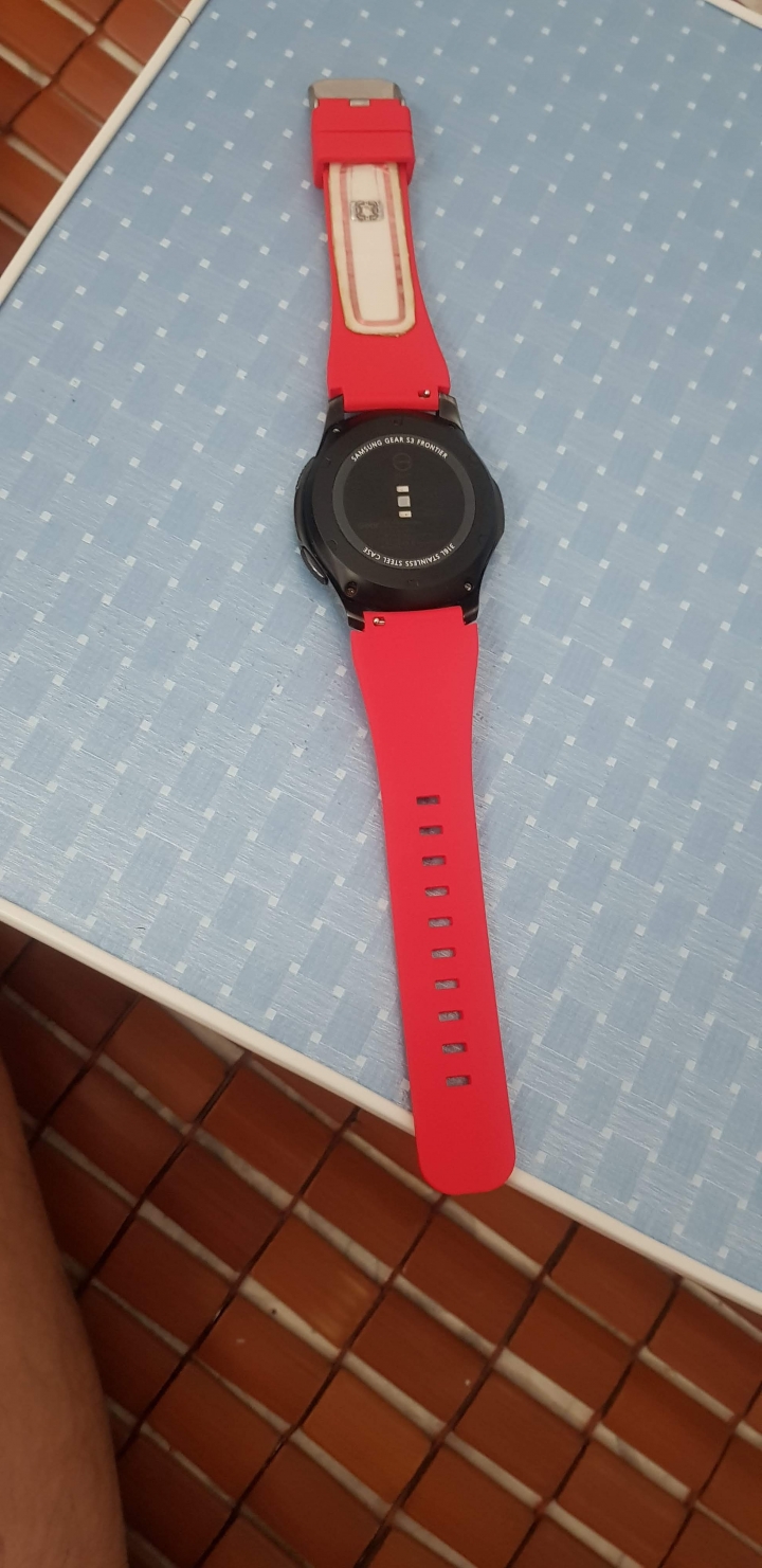 半土砲自製SAMSUNG Gear S3 Frontier 一卡通錶帶