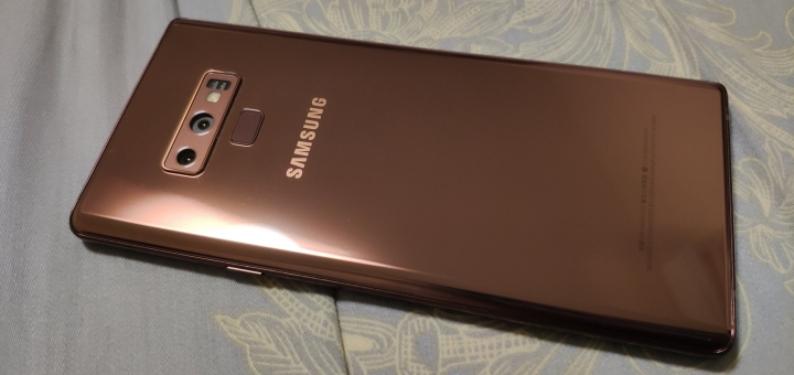 台版Note9霧金銅6G/128G開箱