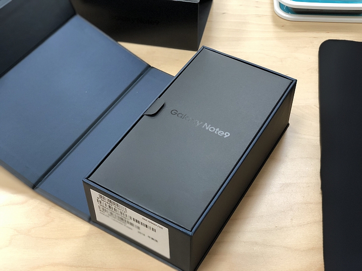 轉戰陣營 Galaxy Note9 開箱文