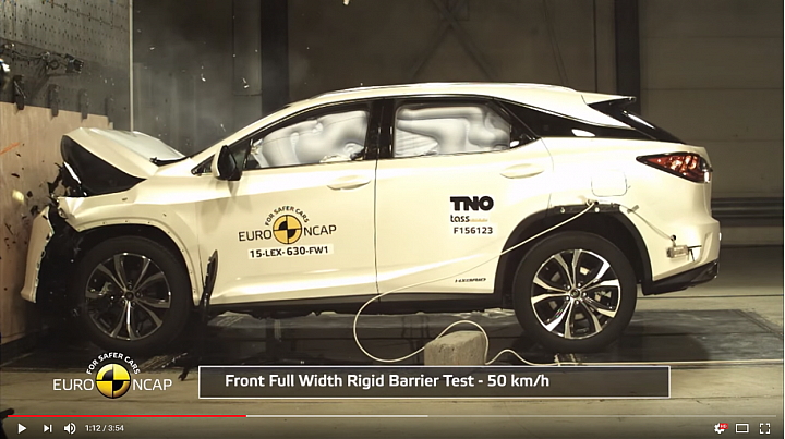 Lexus NX 不安全? 引擎蓋比RAV4軟?(還是看NCAP吧)