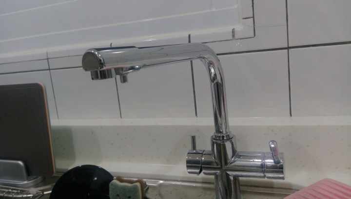 請問3M DS02淨水器櫥上型怎麼裝在櫥下