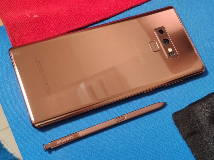 台版Note9霧金銅6G/128G開箱