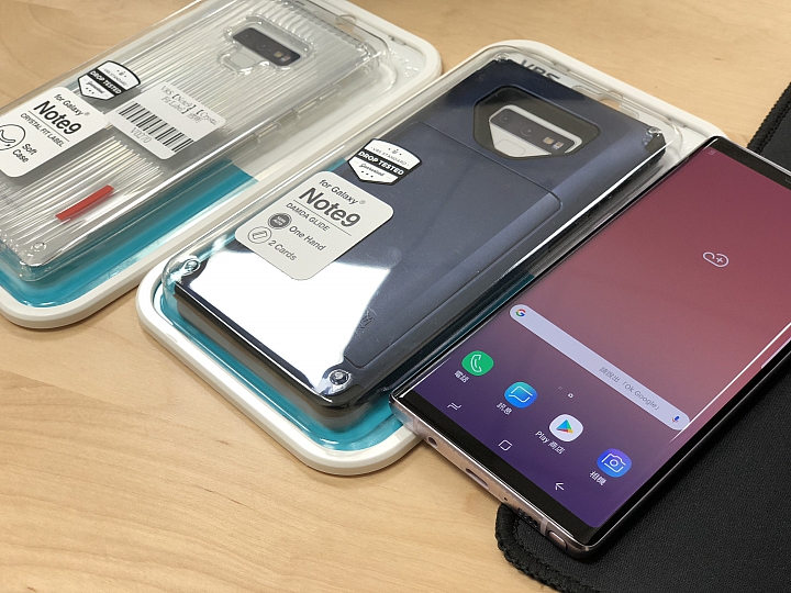 轉戰陣營 Galaxy Note9 開箱文