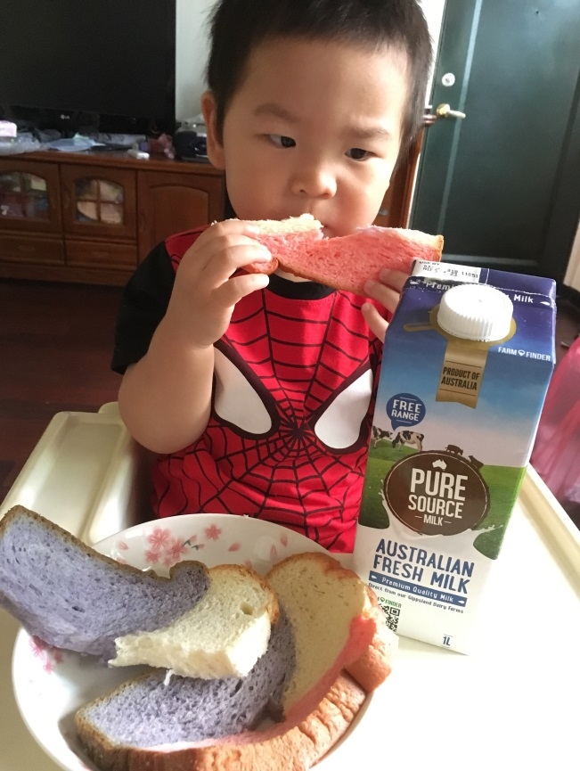 兒子的一周早餐紀錄