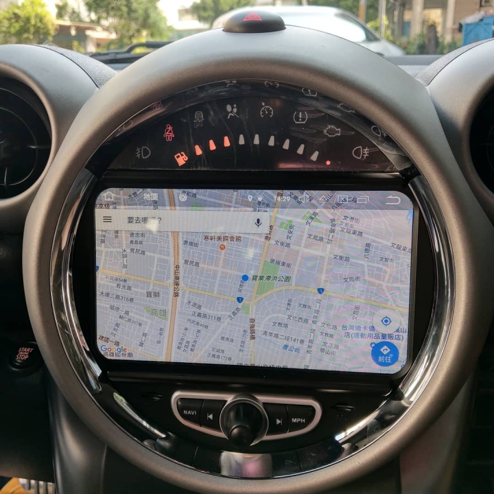 開箱- MINI 2011 Countryman 專用安卓機