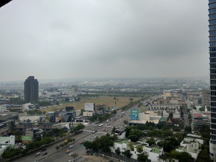 台中市好久不見久違的藍天