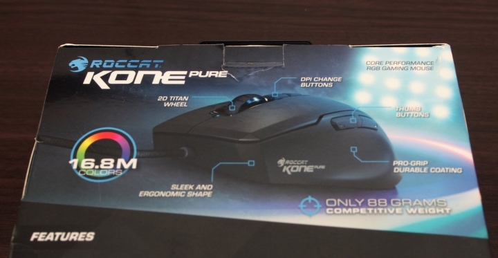 睽違已久的改款 Roccat Kone Pure Owl-Eye 簡單開箱