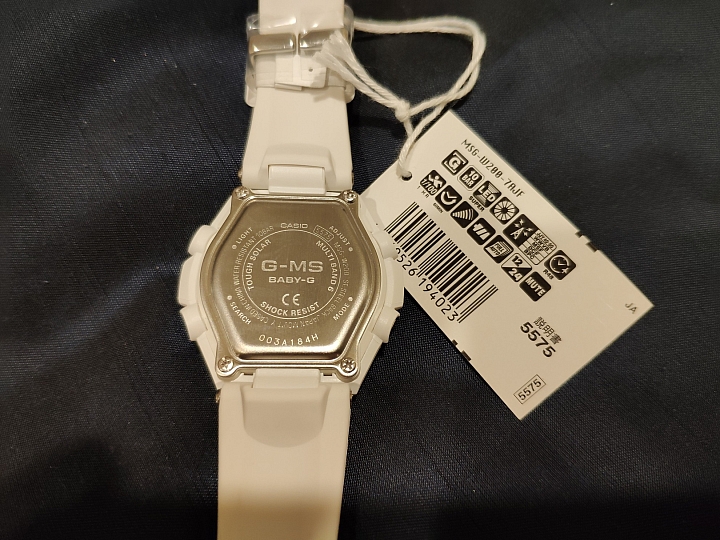 台灣尚未上市 Casio G-MS MSG-W200 電波光動能女錶 入手 (文長)