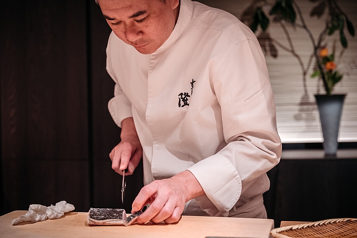 『分享』在板前優雅演奏的藝術家 隆壽司