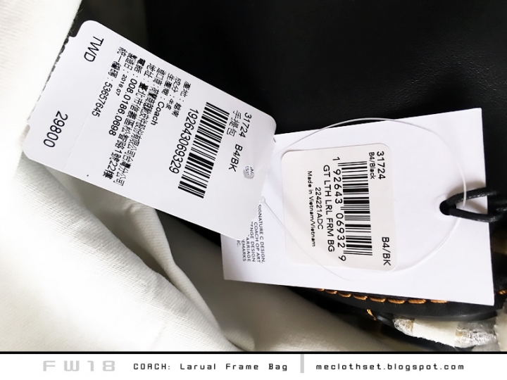 COACH1941系列: Laural Frame Bag