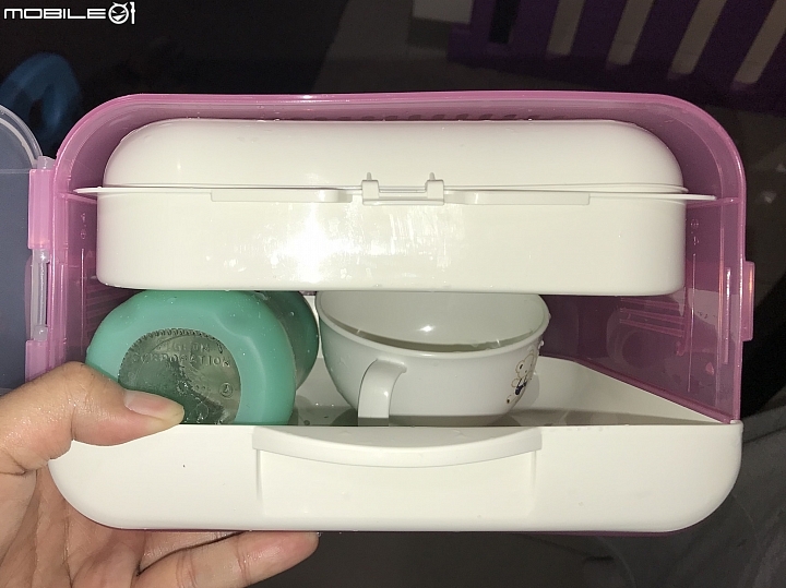 微開箱:貝親奶瓶微波消毒盒