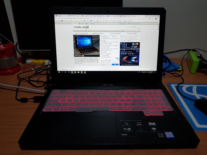 FX504GD I5-8300H GTX1050TI 開箱