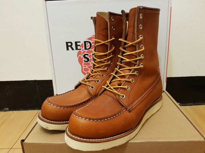 Red wing 一連串開箱之我再次發誓今年不再買靴!!! PART2