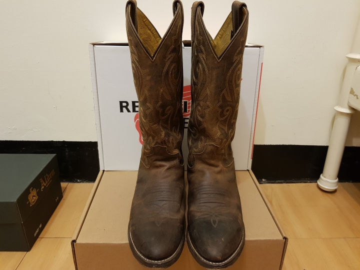 Red wing 一連串開箱之我再次發誓今年不再買靴!!! PART2