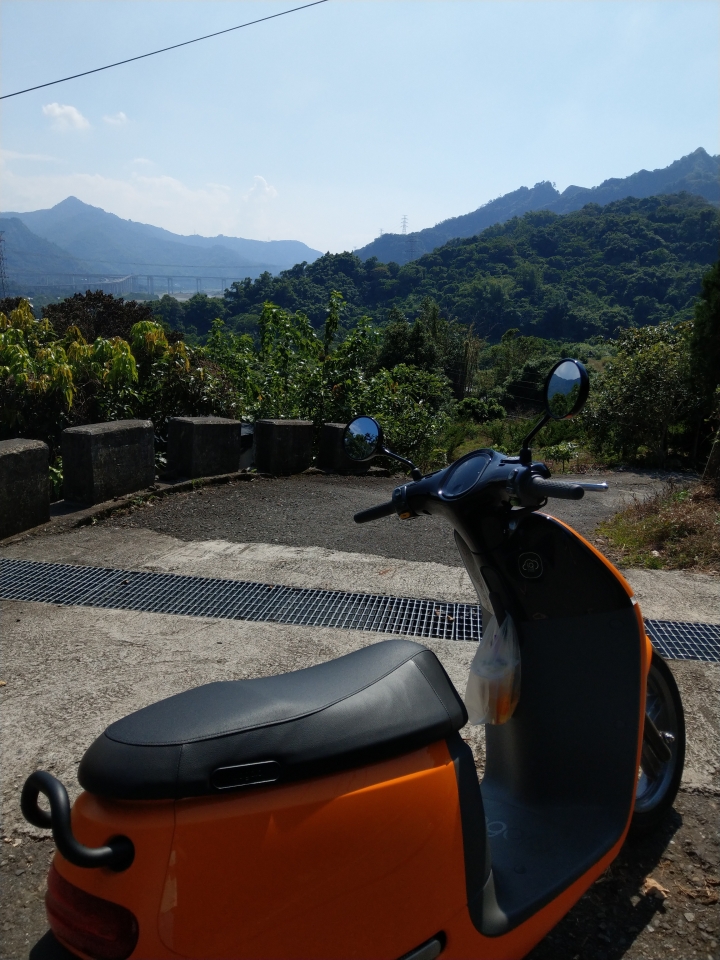 2018-10-07騎gogoro 2+ 出遠門從豐原出發到南投國姓鄉觀賞風景(來回。)