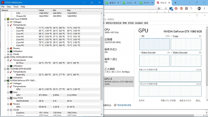 Intel八代平台-i5-8600K+Nvidia GTX 1060 分享,希望能陪我再戰8年