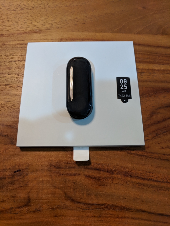 小米手環3開箱+簡單體驗 看圖說故事