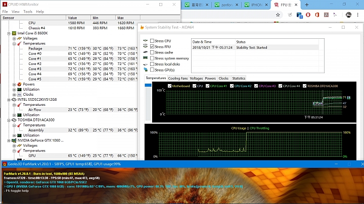Intel八代平台-i5-8600K+Nvidia GTX 1060 分享,希望能陪我再戰8年
