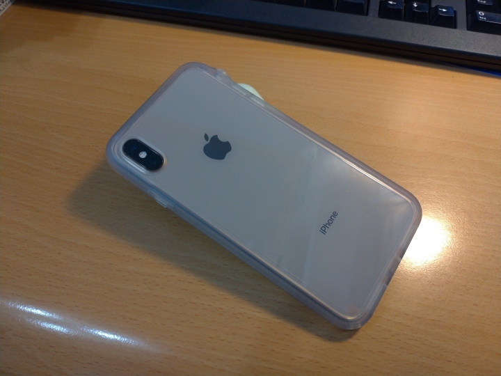 金Xs Max 原廠皮革(紅) Catalyst透明色 moshi vitros全透明分享