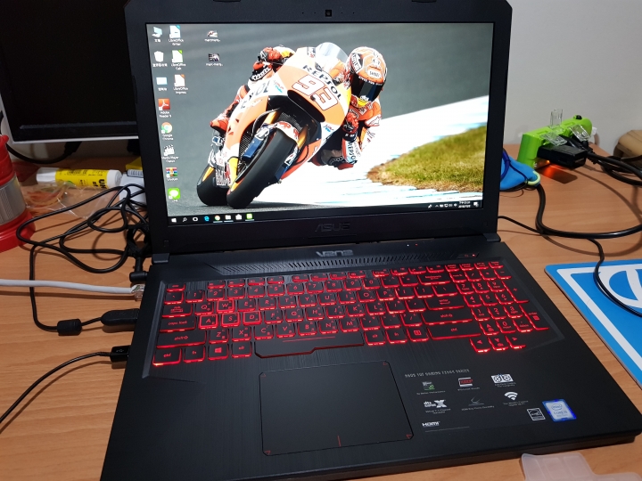 FX504GD I5-8300H GTX1050TI 開箱