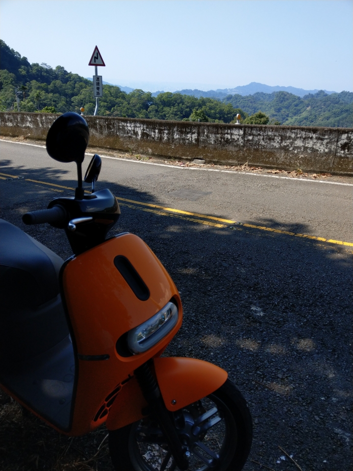 2018-10-07騎gogoro 2+ 出遠門從豐原出發到南投國姓鄉觀賞風景(來回。)