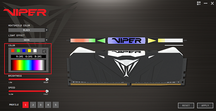 PATRIOT VIPER RGB DDR4-3000 入手開箱測試