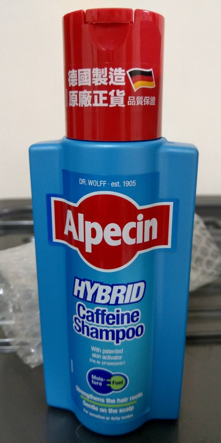 Alpecin Hybrid雙動力咖啡因洗髮露  試用心得