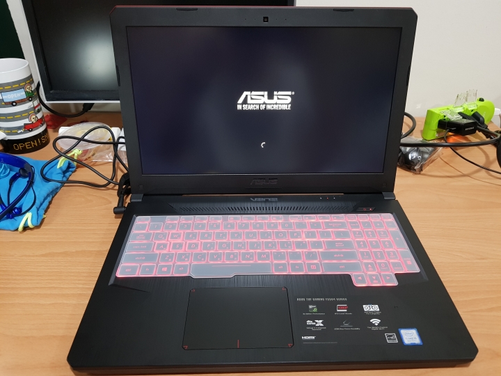 FX504GD I5-8300H GTX1050TI 開箱