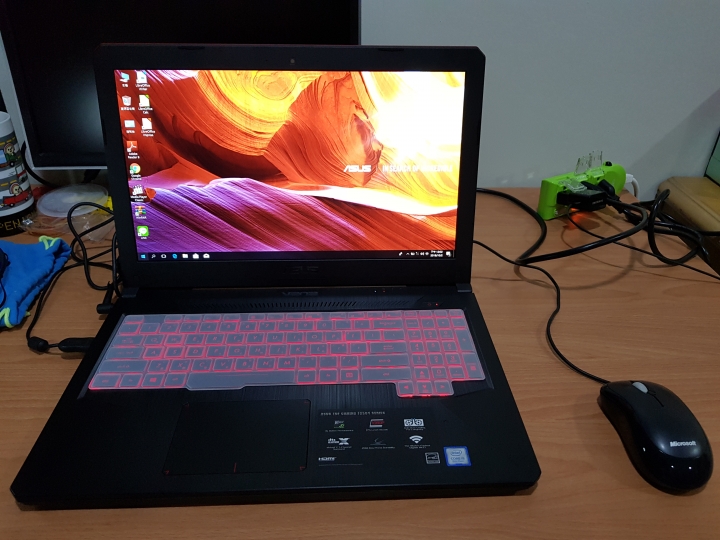 FX504GD I5-8300H GTX1050TI 開箱
