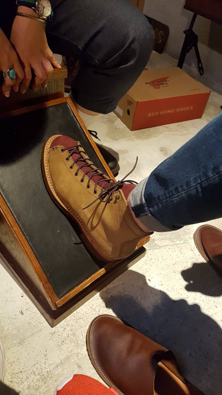 Red wing 一連串開箱之我再次發誓今年不再買靴!!! PART2