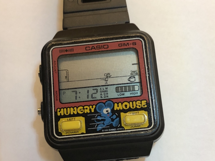 30年前的回憶 CASIO GR-5 賽車遊戲錶