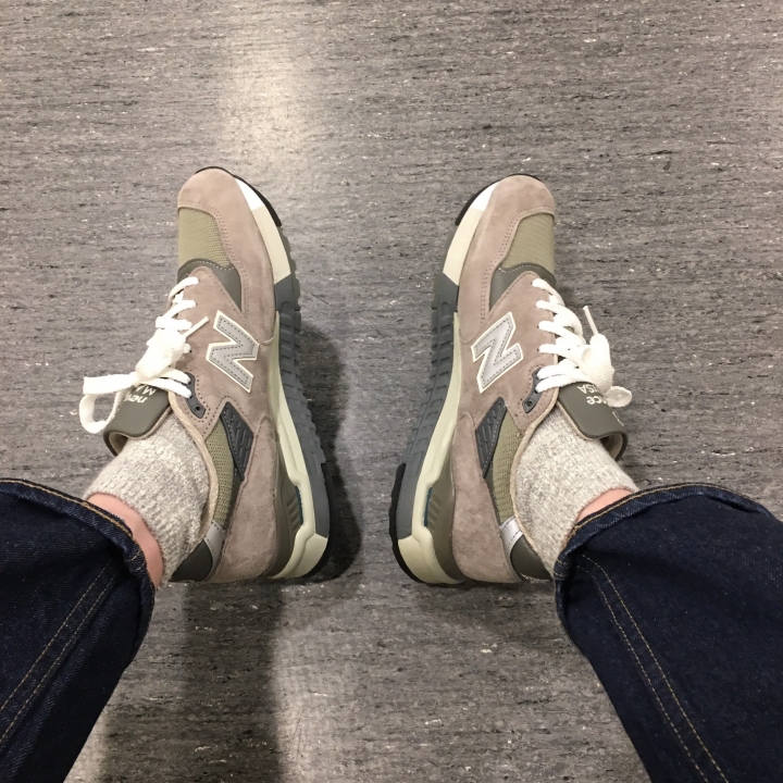 New balance 就是要買灰色 M998 開箱