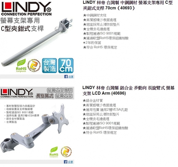 電腦桌改造大作戰 兼 LINDY螢幕架開箱及使用心得(圖多)