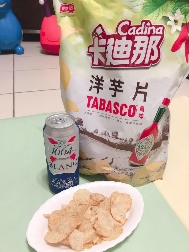 微開箱卡迪那Tabasco的洋芋片
