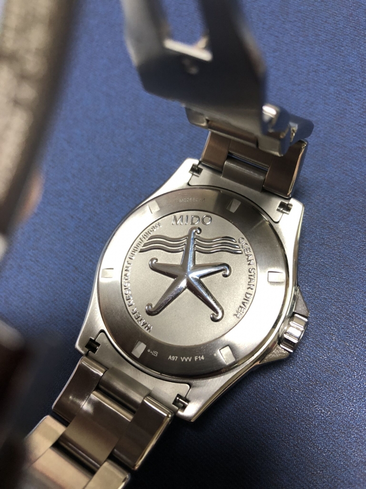 MIDO Ocean Star 600 Diver深潛錶 開箱文