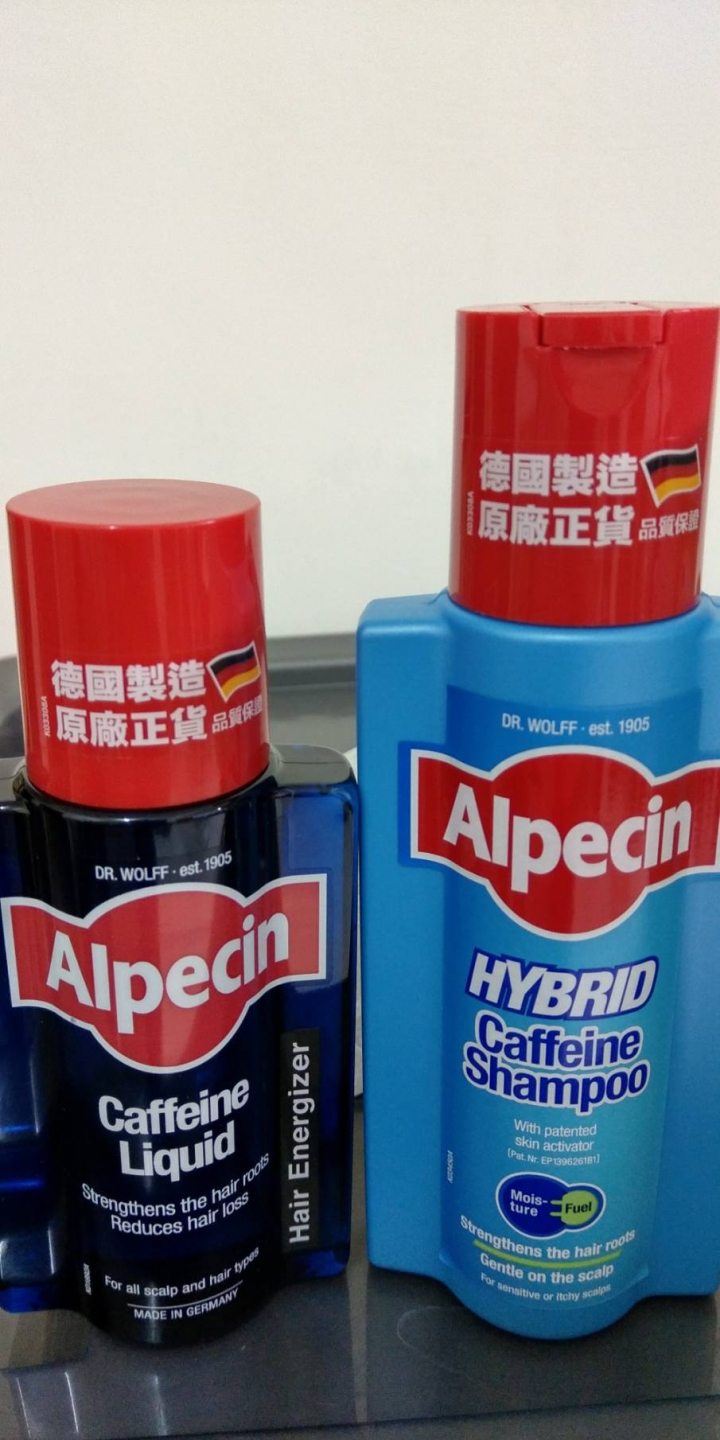 Alpecin Hybrid雙動力咖啡因洗髮露  試用心得