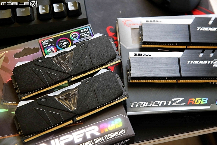 PATRIOT VIPER RGB DDR4-3000 入手開箱測試