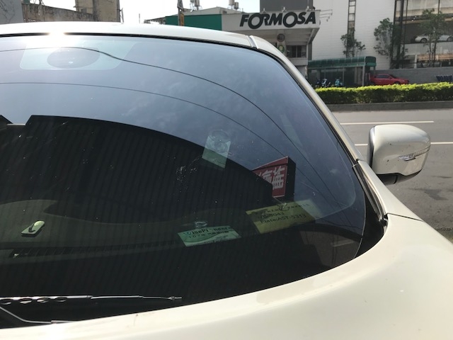 NISSAN Juke前檔玻璃修補