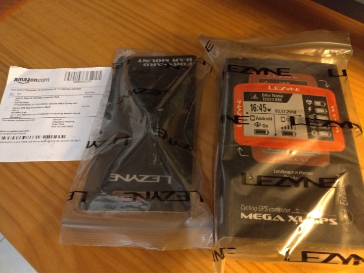 Lezyne Mega XL GPS開箱