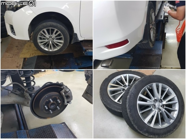 終於有空的ALTIS換新鞋登祿普sp touring r1