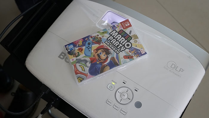 Benq W1120 + Nintendo Switch派對輕鬆辦起來