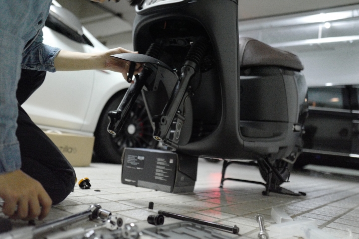 Gogoro S2 Café Racer交車之落地改!(圖多慎入)