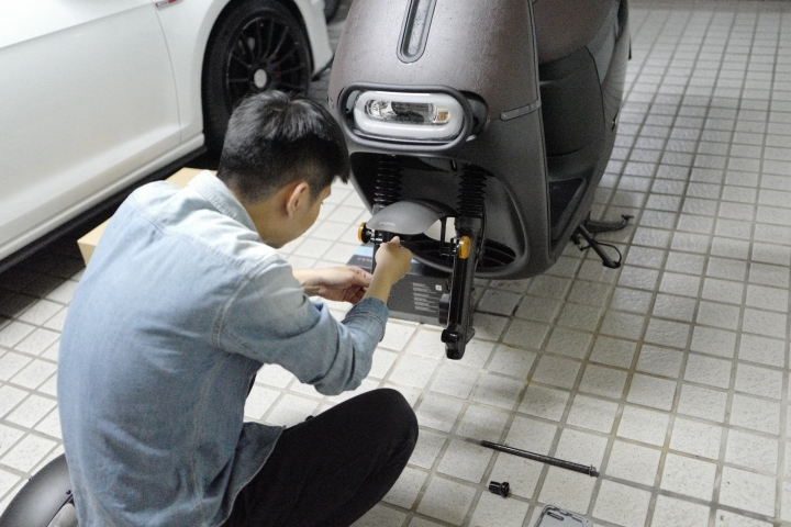 Gogoro S2 Café Racer交車之落地改!(圖多慎入)