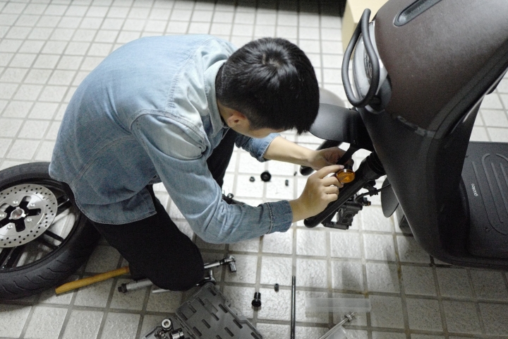 Gogoro S2 Café Racer交車之落地改!(圖多慎入)